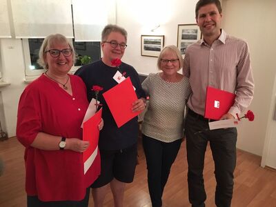 Petra und Karin Hohlfeld, Leni Ochs, Markus Mayr